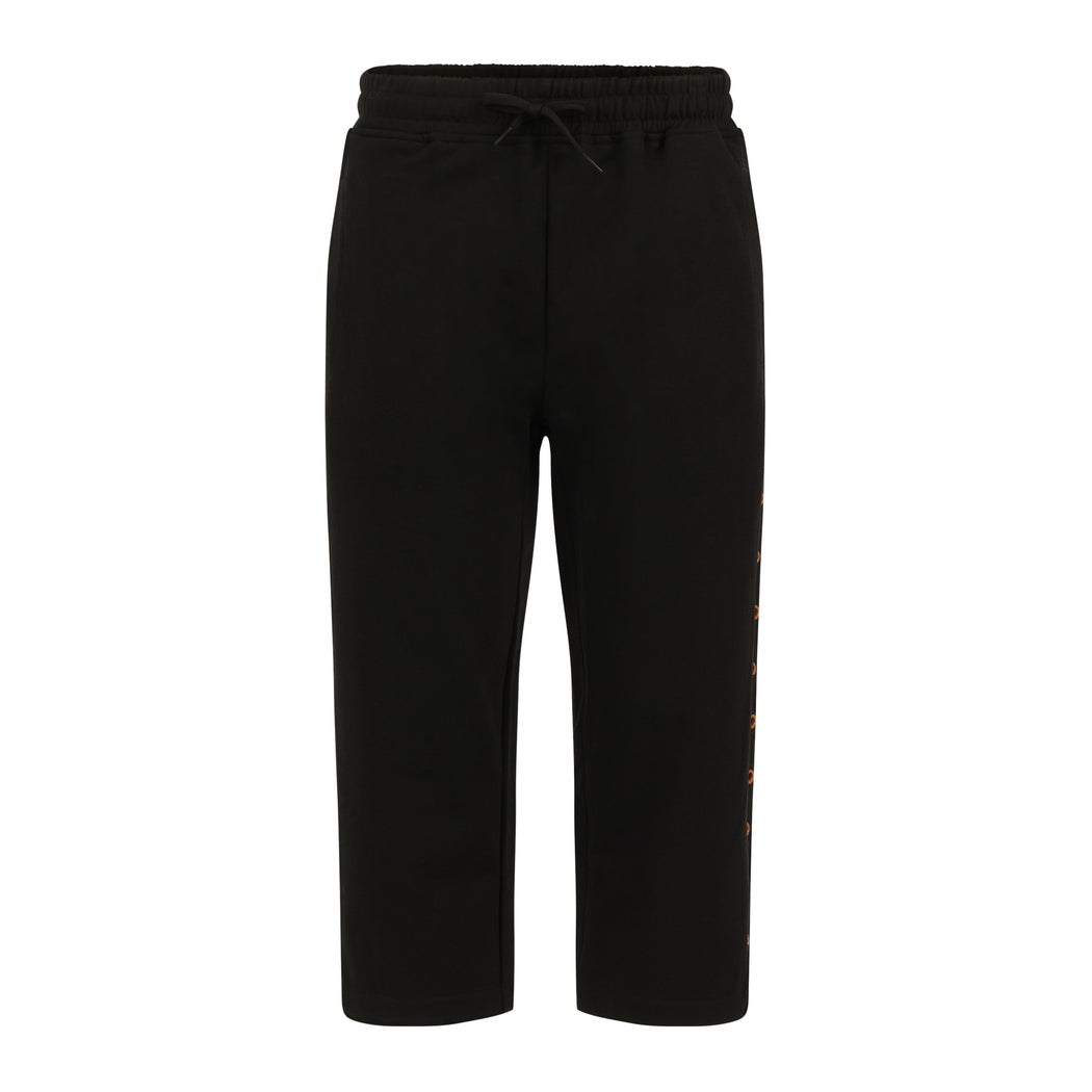 Cropped Fearless Joggers in Black
