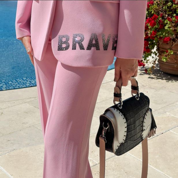 Be Brave Pantsuit in Pink