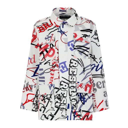 Women's Brave Safari Shirt in Off-White