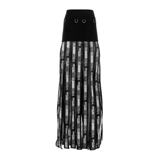 Diversity Skirt in Black with White