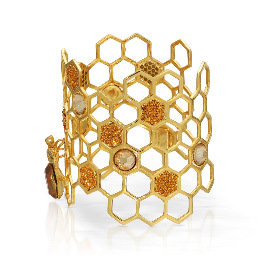 Bee Honeycomb Bracelet