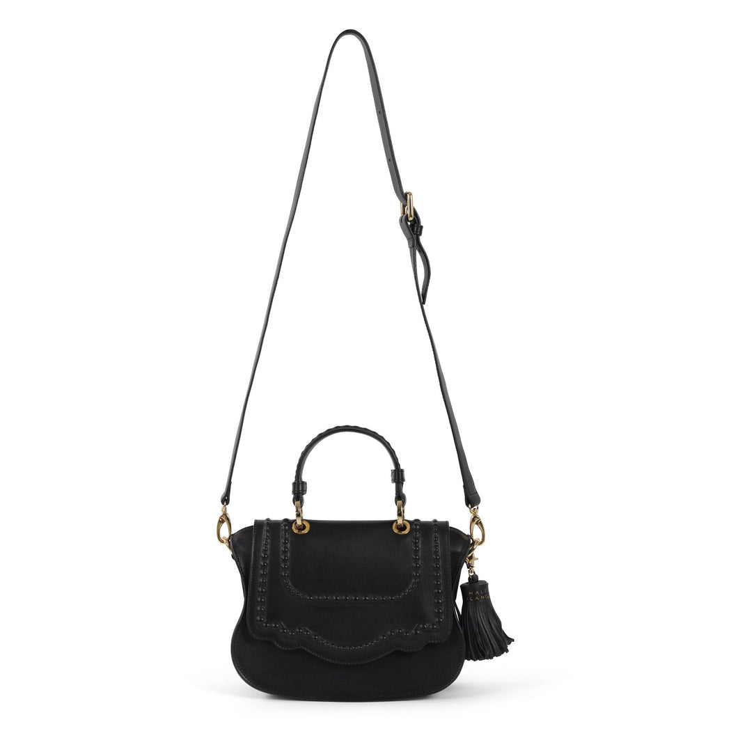 Audrey Discrete Crossbody: Designer Crossbody Bag in Black